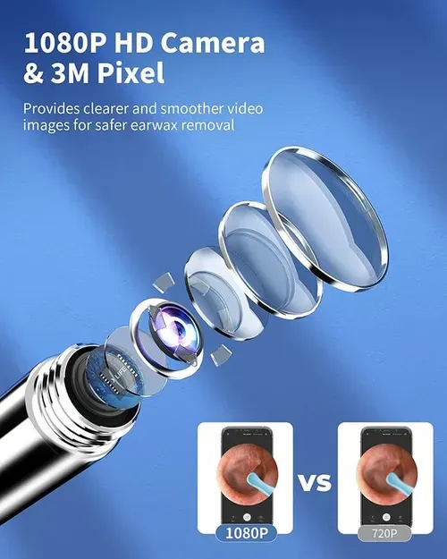 1080P Ear Wax Removal Camera