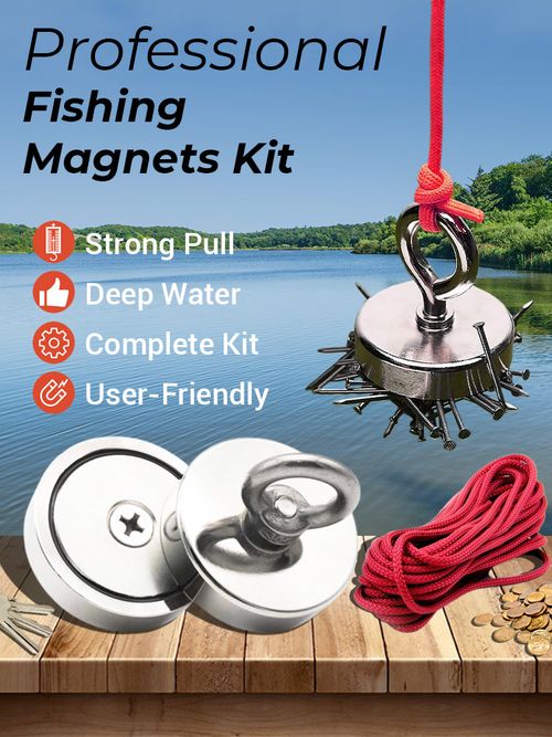 Deep-water Magnetic Salvage Magnet Set