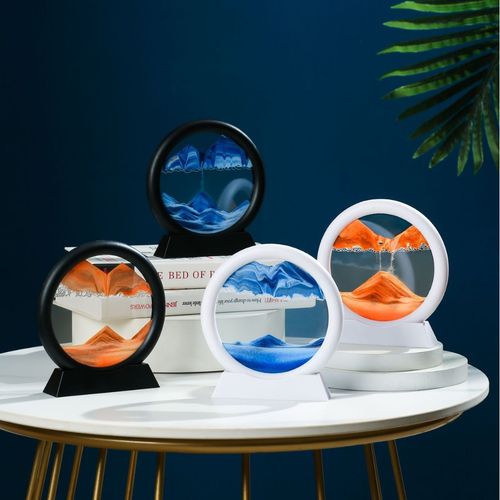 A pintura de areia movediça que deixa a casa elegante instantaneamente, cada virada é uma paisagem única.