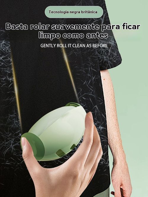 Removedor de pelos lavável, remove facilmente vários tipos de pelos e pó, mantendo as suas roupas limpas a todo momento.
