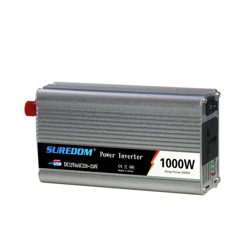 Inversor de 1000W: Sem energia elétrica consegue acender lâmpadas, ver televisão, navegar na internet, trabalhar no escritório e fazer obras.