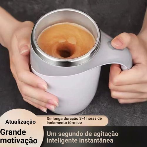 refrigeração inteligente mexer automaticamente a xícara de café, aço inoxidável 304, manter a temperatura por um longo tempo, café, leite em pó, suco dissolve rapidamente