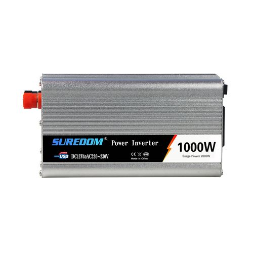 Inversor de 1000W: Sem energia elétrica consegue acender lâmpadas, ver televisão, navegar na internet, trabalhar no escritório e fazer obras.