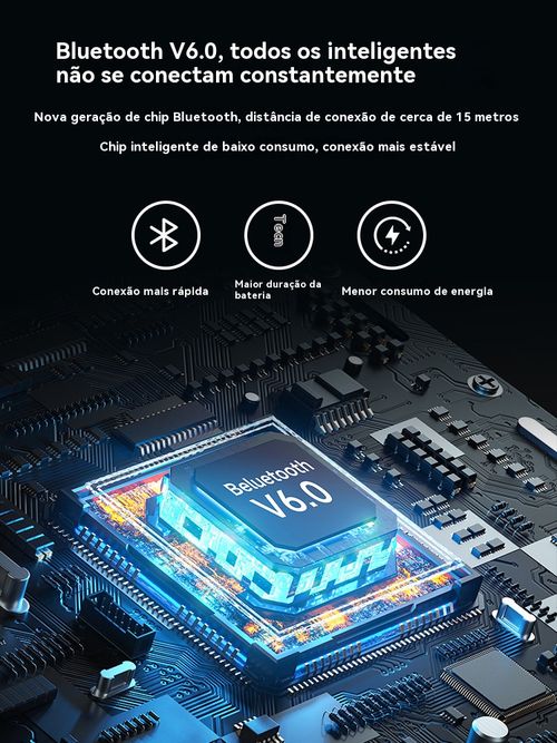 É um óculos de sol elegante e também um fone Bluetooth. Com ele, você atende chamadas no carro sem pegar o celular.