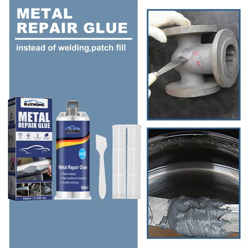 Com esta cola universal, não precisa trocar peças danificadas, economiza muito em reparos.