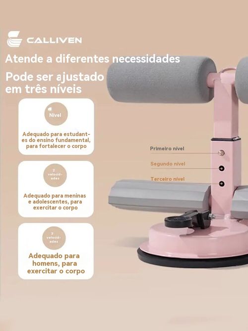 Não precisa ir ao ginásio. Um aparelho para toda a família exercitar. 10 minutos por dia para ficar em forma.