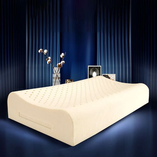 Não sue mais à noite! Travesseiro de látex 100% natural da Tailândia, fresco e protege a cervical.