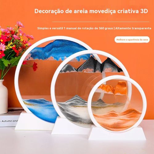 A pintura de areia movediça que deixa a casa elegante instantaneamente, cada virada é uma paisagem única.