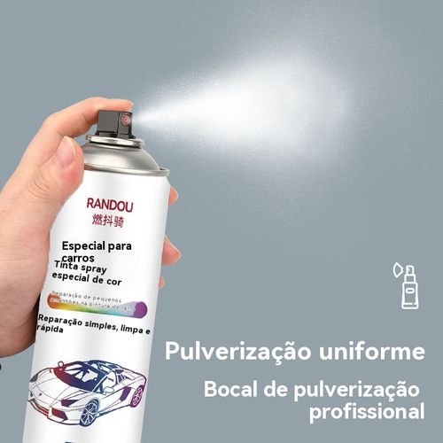 Spray profissional para reparo automotivo, deixa o seu carro como novo.