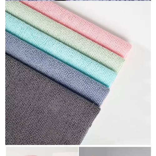 50 Sheets Tear Away Microfiber Cleaning Cloth Roll, Thickened Disposable Kitchen Wipes, Wet & Dry Reusable Dish Towels for Household Cleaning