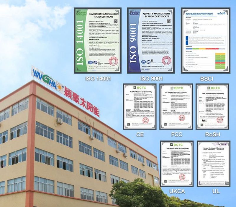 Warm White Exterior Wall Mounted Ip65 Waterproof Garden Led Outdoor Solar Wall Fence Light