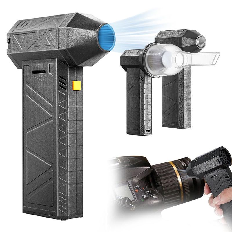 130000rpm Mini Compressed Air Duster Portable Hand Held Fan Electric Small Blower Mini Jet Turbo Fan Jet Fan for Clean