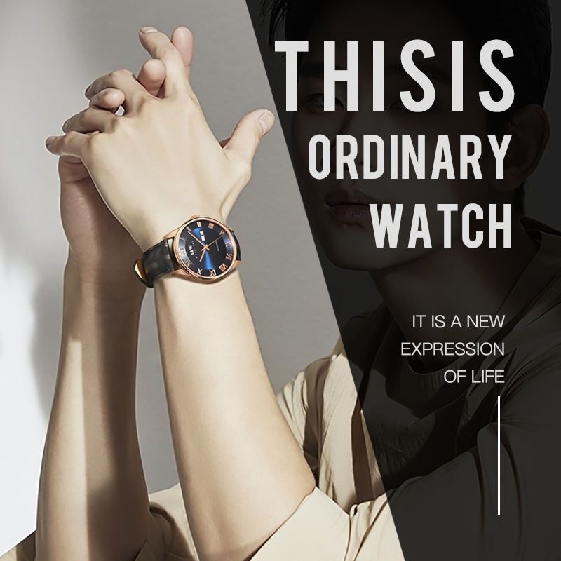 PSQ-I&W513 Luxury Brand High End Men's Mechanical Watch New MIYOTA Automatic Sapphire Waterproof Relogio Masculino with Leather Band