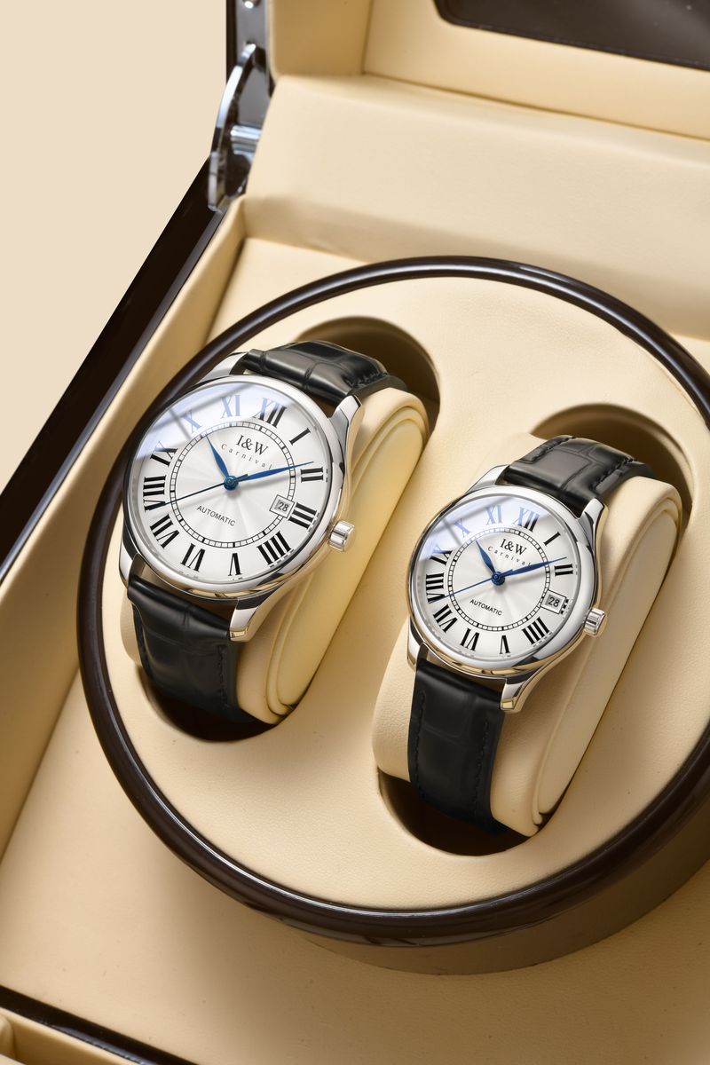 PSQ-I&W 665 Couple's Quartz Watch Romantic Dial Sapphire Scratch-Resistant Glass Witness Love Time Belt quartz watch