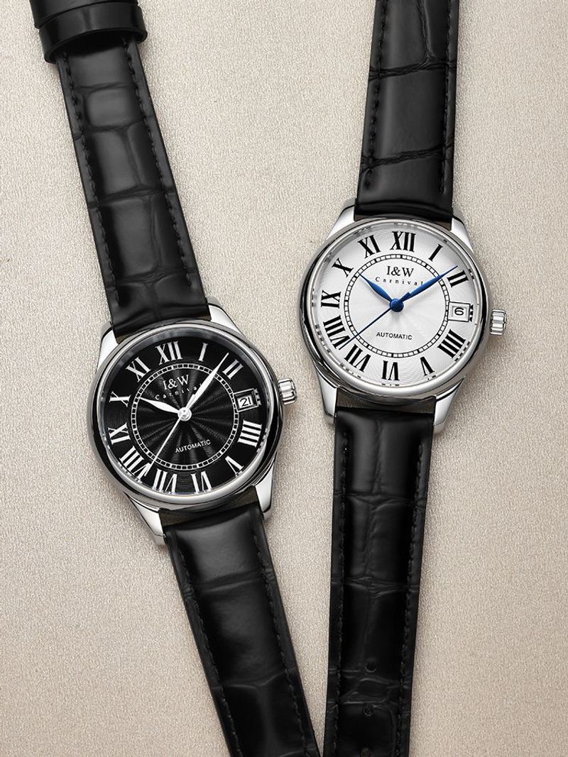 PSQ-I&W 665 Couple's Quartz Watch Romantic Dial Sapphire Scratch-Resistant Glass Witness Love Time Belt quartz watch