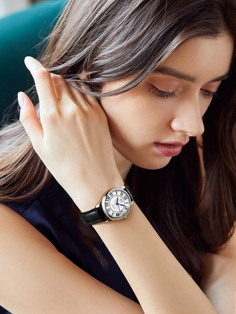 PSQ-I&W 665 Couple's Quartz Watch Romantic Dial Sapphire Scratch-Resistant Glass Witness Love Time Belt quartz watch