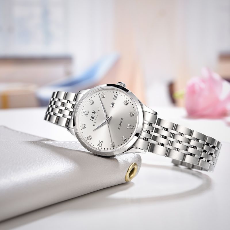 PSQ-I&W512G Swiss Fashion Light Luxury Women's Couple Watch Stainless Steel Case Sapphire Crystal Miyota 8205 Seiko NH36 Movement Luminous Non-luminous Optional