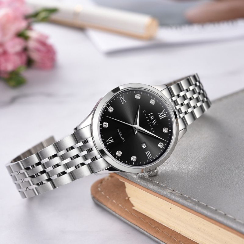 PSQ-I&W512G Swiss Fashion Light Luxury Women's Couple Watch Stainless Steel Case Sapphire Crystal Miyota 8205 Seiko NH36 Movement Luminous Non-luminous Optional