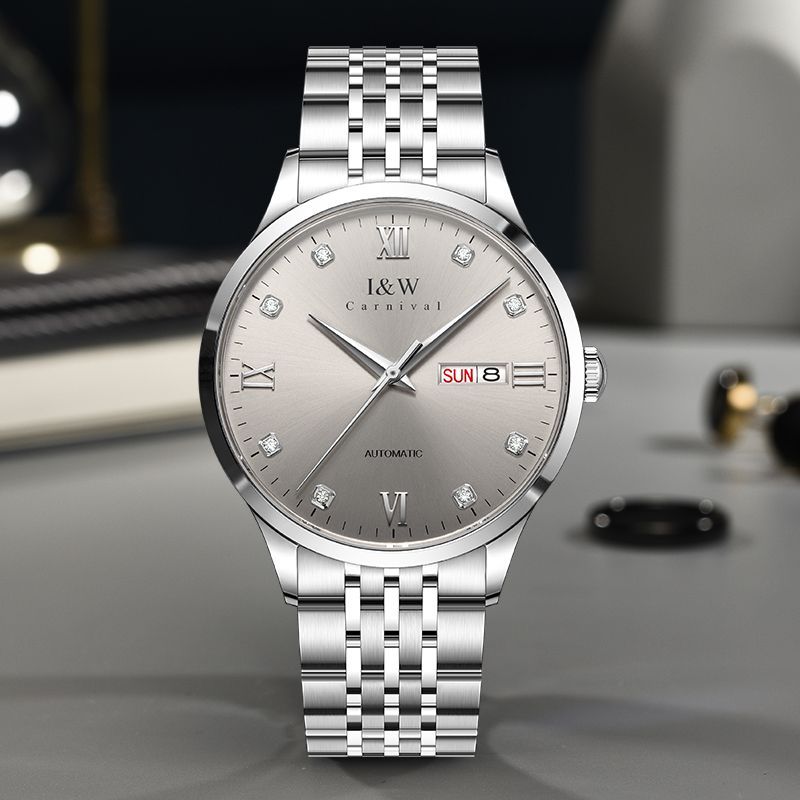 PSQ-I&W512G Swiss Fashion Light Luxury Watch Stainless Steel Case Sapphire Crystal Miyota 8205 Seiko NH36 Movement Luminous Non-luminous Optional