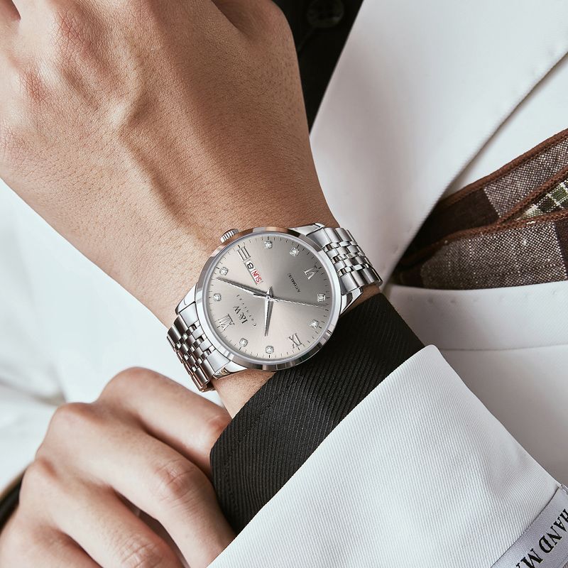 PSQ-I&W512G Swiss Fashion Light Luxury Watch Stainless Steel Case Sapphire Crystal Miyota 8205 Seiko NH36 Movement Luminous Non-luminous Optional