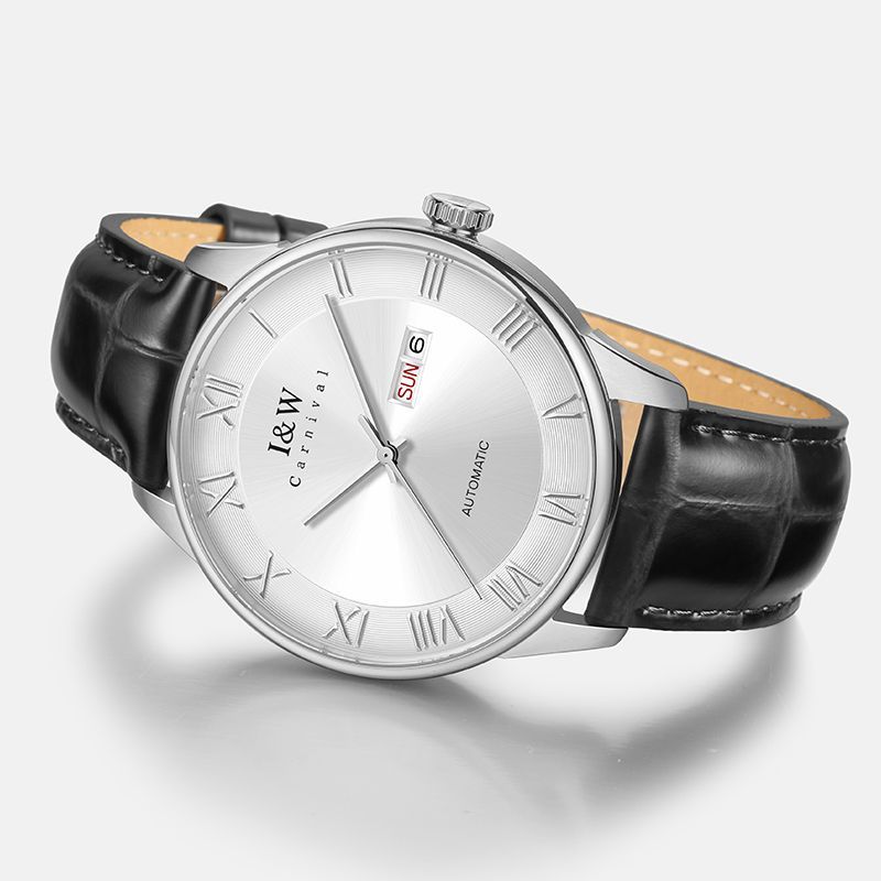 PSQ-I&W513 Stainless Steel Watch Miyota 8205 Seiko NH36 Movement Sapphire Crystal Deployant Clasp Men's Wristwatch