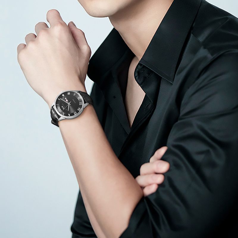 PSQ-I&W513 Stainless Steel Watch Miyota 8205 Seiko NH36 Movement Sapphire Crystal Deployant Clasp Men's Wristwatch