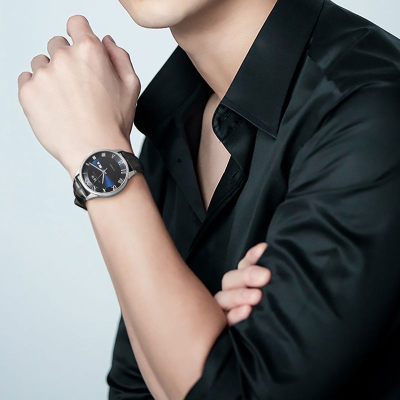 PSQ-I&W513 Stainless Steel Watch Sapphire Blue Miyota 8205 Seiko NH36 Movement Sapphire Crystal Deployant Clasp Men's Wristwatch