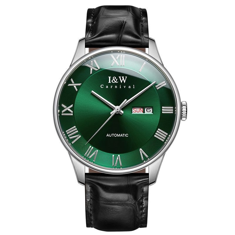 PSQ-I&W513 Stainless Steel Watch Sapphire Blue Miyota 8205 Seiko NH36 Movement Sapphire Crystal Deployant Clasp Men's Wristwatch