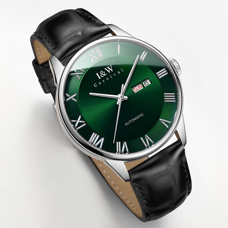 PSQ-I&W513 Stainless Steel Watch Sapphire Blue Miyota 8205 Seiko NH36 Movement Sapphire Crystal Deployant Clasp Men's Wristwatch