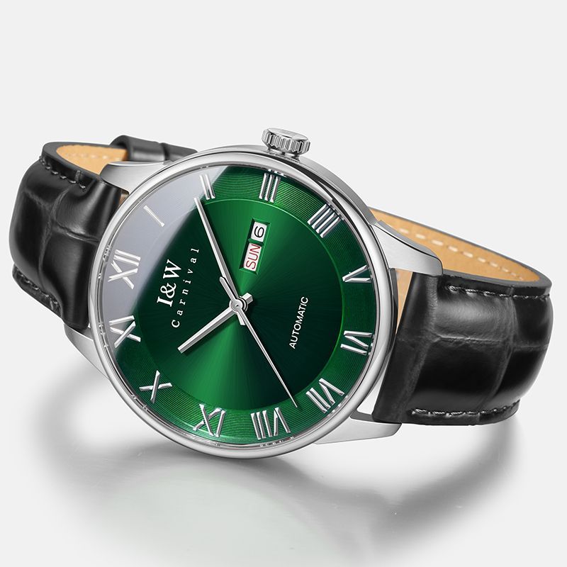 PSQ-I&W513 Stainless Steel Watch Sapphire Blue Miyota 8205 Seiko NH36 Movement Sapphire Crystal Deployant Clasp Men's Wristwatch