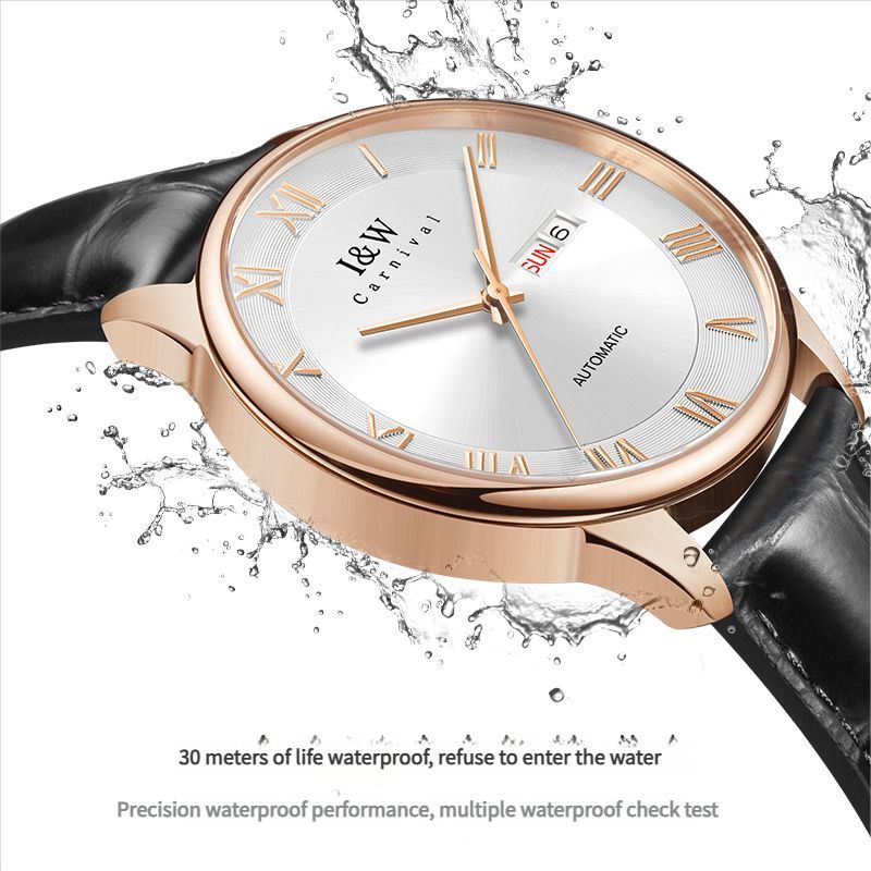 PSQ-I&W513 Stainless Steel Watch Sapphire Blue Miyota 8205 Seiko NH36 Movement Sapphire Crystal Deployant Clasp Men's Wristwatch