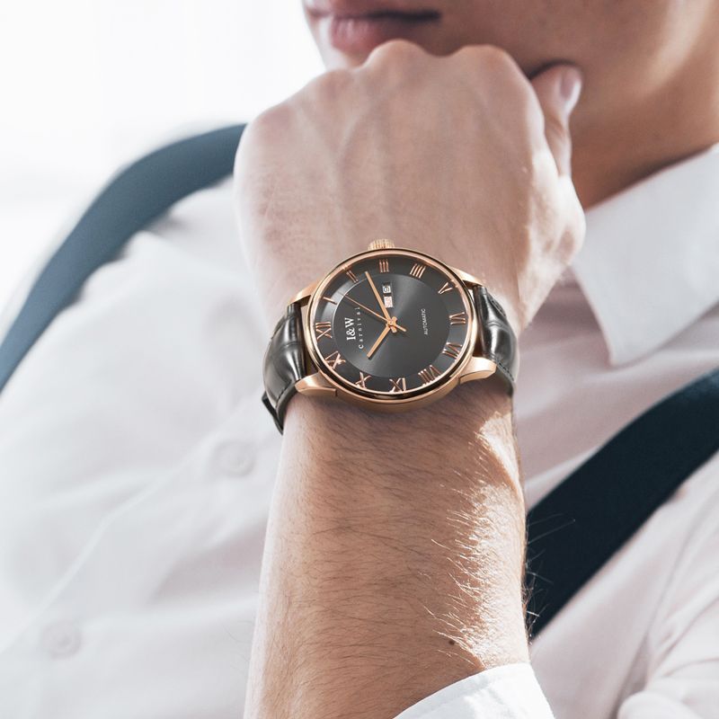 PSQ-I&W513 Stainless Steel Watch Sapphire Blue Miyota 8205 Seiko NH36 Movement Sapphire Crystal Deployant Clasp Men's Wristwatch