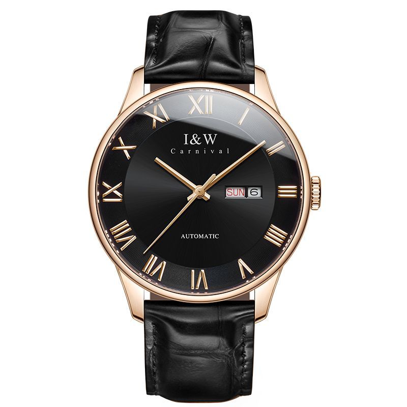 PSQ-I&W513 Stainless Steel Watch Sapphire Blue Miyota 8205 Seiko NH36 Movement Sapphire Crystal Deployant Clasp Men's Wristwatch