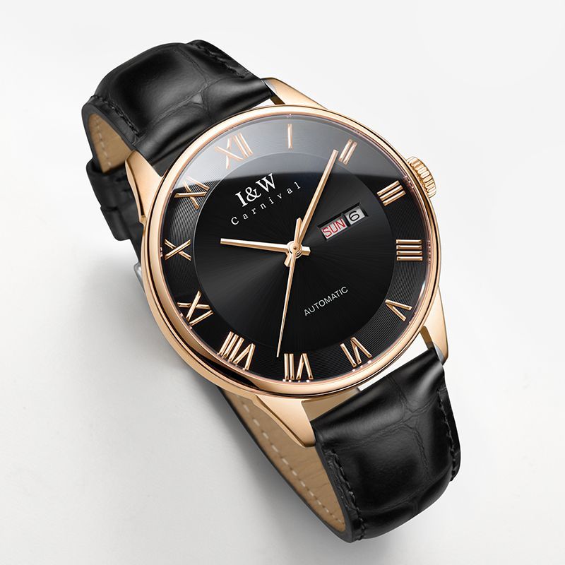 PSQ-I&W513 Stainless Steel Watch Sapphire Blue Miyota 8205 Seiko NH36 Movement Sapphire Crystal Deployant Clasp Men's Wristwatch