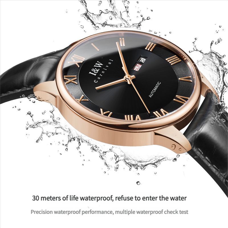 PSQ-I&W513 Stainless Steel Watch Sapphire Blue Miyota 8205 Seiko NH36 Movement Sapphire Crystal Deployant Clasp Men's Wristwatch