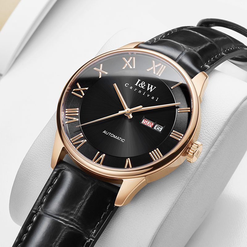 PSQ-I&W513 Stainless Steel Watch Sapphire Blue Miyota 8205 Seiko NH36 Movement Sapphire Crystal Deployant Clasp Men's Wristwatch