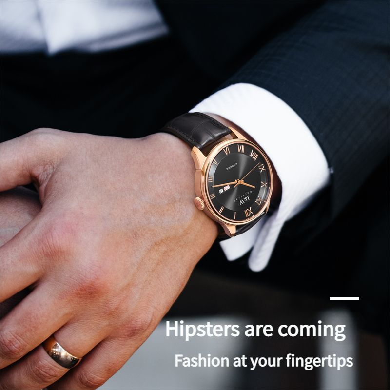 PSQ-I&W513 Stainless Steel Watch Sapphire Blue Miyota 8205 Seiko NH36 Movement Sapphire Crystal Deployant Clasp Men's Wristwatch