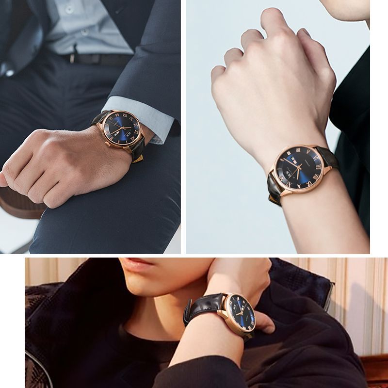 PSQ-I&W513 Stainless Steel Watch Sapphire Blue Miyota 8205 Seiko NH36 Movement Sapphire Crystal Deployant Clasp Men's Wristwatch