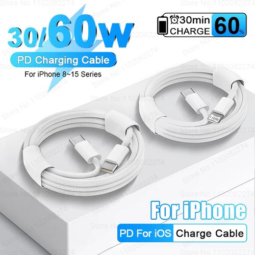 60W Fast Charging Charger For Apple iPhone 15