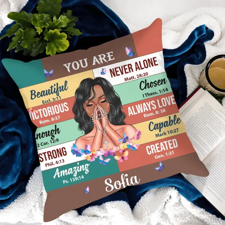 God Say You Are - Personalized Custom Pillow Case - Mother's Day Gift For Grandma, Mom, Family Members