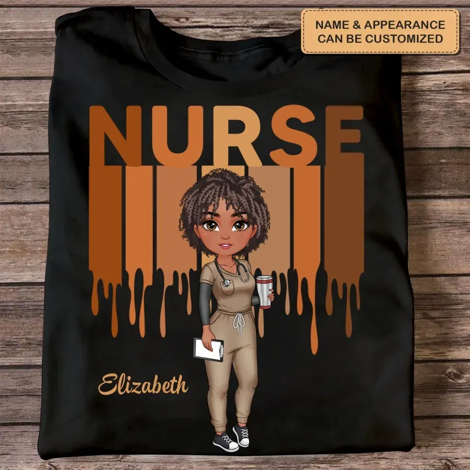 Love Nurse Life - Personalized Custom T-shirt - Gift For Nurse