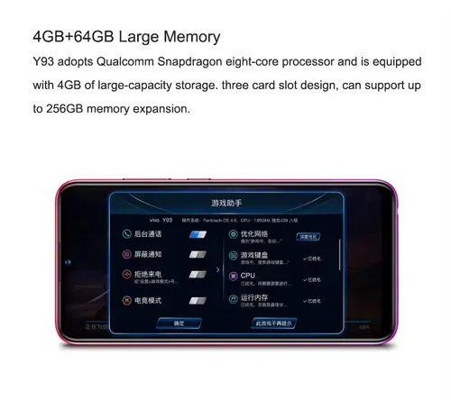 Smartphone Vivo Y93s Black 175 sales