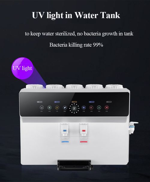 Household Water Purifier with Hot Water Function RO Reverse Osmosis Five-stage Filtration Drinking Water Machine