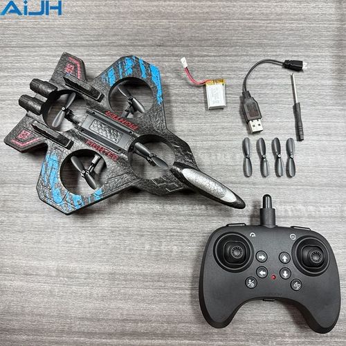 AiJH Beginners EPP Avion a Control Remoto One-click Return Unbreakable Rc Airplanes Wireless Foam Rc Plane