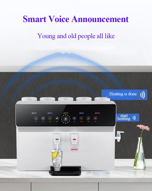 Household Water Purifier with Hot Water Function RO Reverse Osmosis Five-stage Filtration Drinking Water Machine