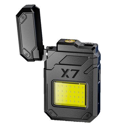 Rechargeable Lighter with COB Light & Keychain