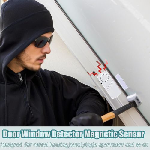 Personal security window and door alarms | Wireless sensor door and window burglar alarms