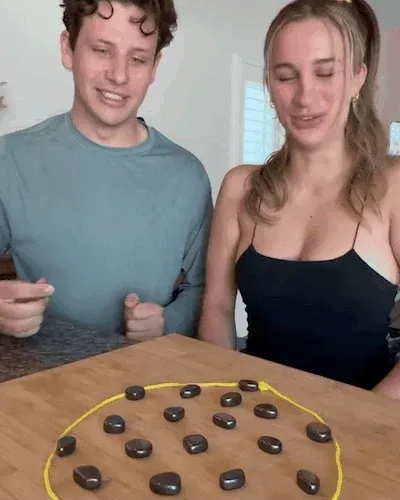 🎁 Desktop game: Magnetic effect chess set 🔥