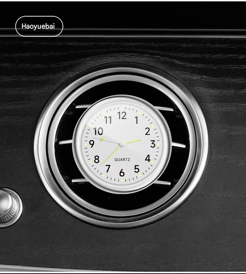 Mini Luminous Quartz Car Clock | Air Vent Clip Dashboard Clock for All Vehicles