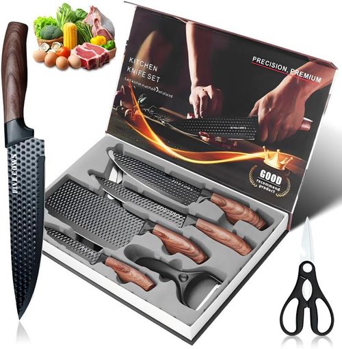 ProSharp™ 6-Piece German Steel Kitchen Knife SetProSharp™